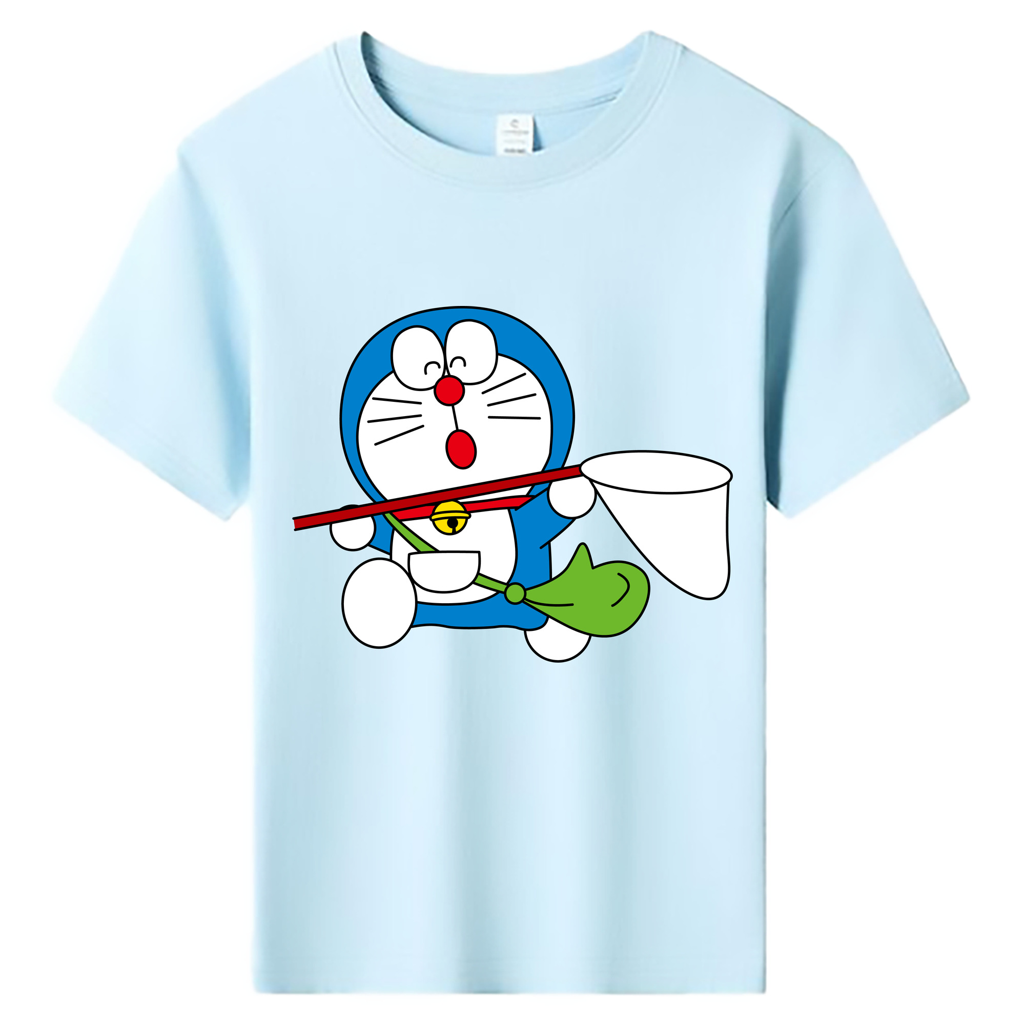 （画像用） ドラえもん Doraemon 綿100％キッズTシャツ（フロントプリント）